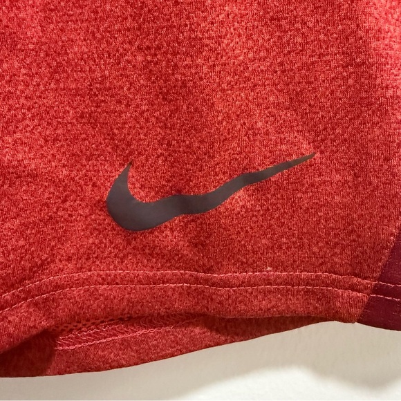 Nike Men's Deep Red Athletic Shorts - Picture 3 of 5